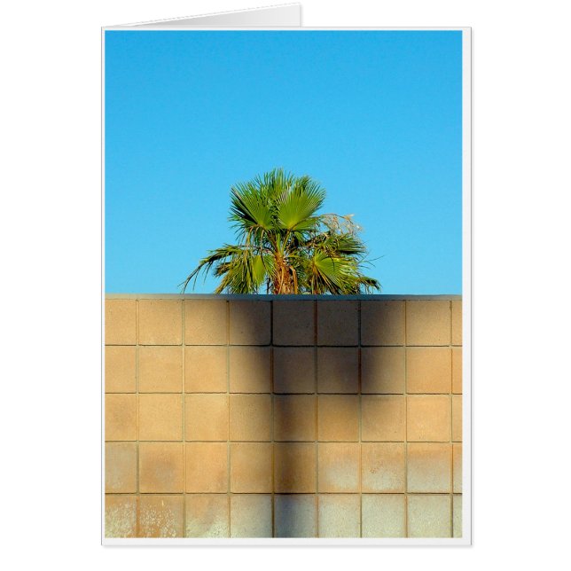 En mur av Wyman Hälsningskort (Framsidan)