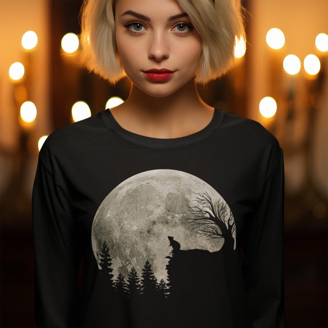 en mus som ber om bergskorridor måne t shirt (Skapare uppladdad)