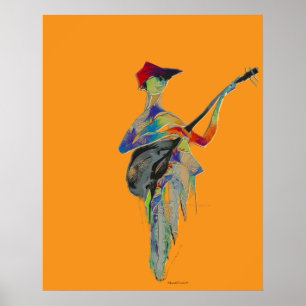 En musikalisk intryck poster