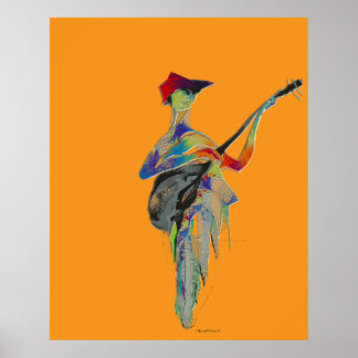 En musikalisk intryck poster