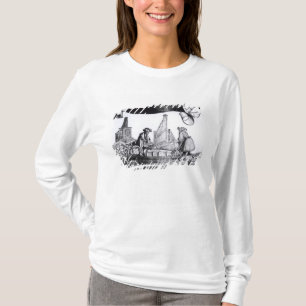 En musikalisk vagn t shirt