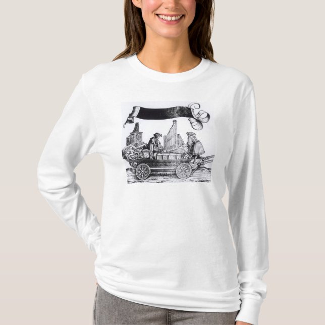 En musikalisk vagn tröja (Framsida)