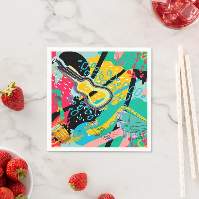 En musikblandning av Abstrakt Pappersservett (Insitu)