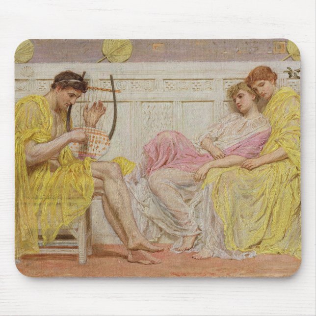 En musiker, c.1867 (olja på kanfas) musmatta (Framsidan)