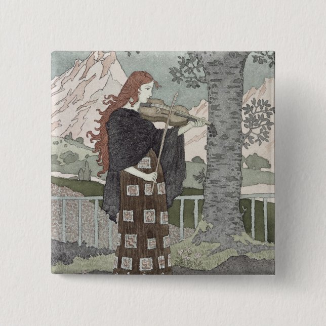 En musiker knapp (Framsida)