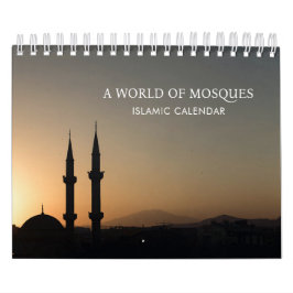 En muslimsk muslimsk mur i moskévärlden kalender
