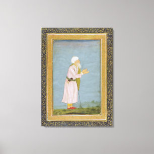 En muslimsk Religiösa Figur, från Small Clive Al Canvastryck