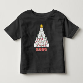En Mycket COVID Jul Roligt 2020 Toalettpapper Träd T Shirt