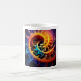 En Mycket Förvirrad Mandelbrot-uppsättning Kaffemugg