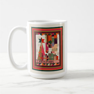 En mycket glad jul kaffemugg