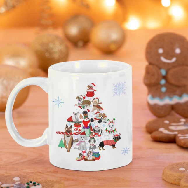 En mycket god Doggie-jul Kaffemugg (Skapare uppladdad)