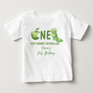 En Mycket Hungrig Fjärils Första Födelsedagsfest T Shirt