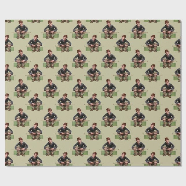 En mycket ledsen tramp presentpapper (Platt)