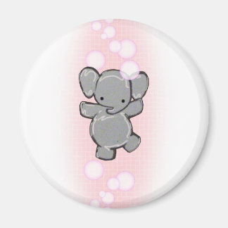 en mycket ren elefantmagnet magnet