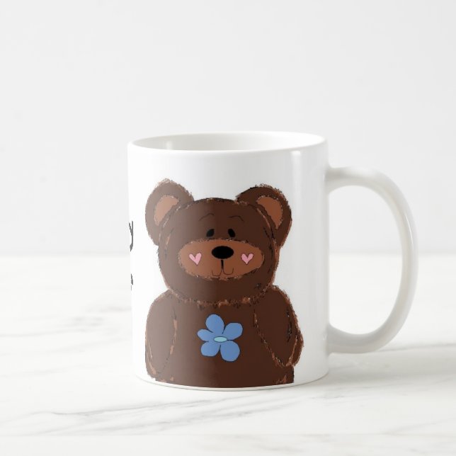 En Mycket Söt Björn Kaffemugg (Höger)
