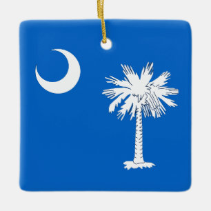 En mycket sydlig prydnad från South Carolina Julgransprydnad Keramik