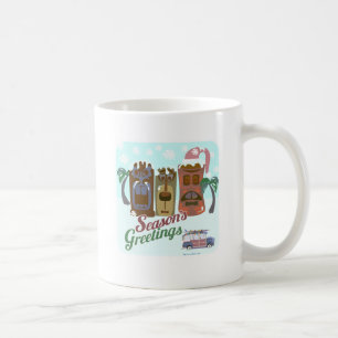 En mycket Tiki Roligt-Tecknad - julafton Art Kaffemugg