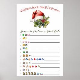 En mysig baby shower Baby Shower Lek Poster