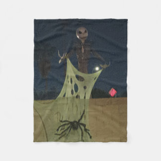 en mysig Halloween  Fleecefilt