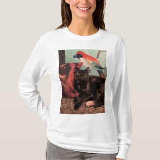 En mysiga inomhusferal t shirt