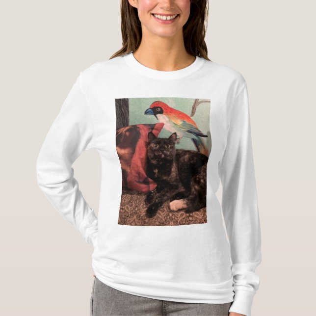 En mysiga inomhusferal t shirt (Framsida)