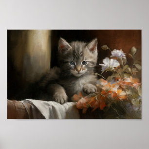 En Mysigt hörntabb av Kitten Poster