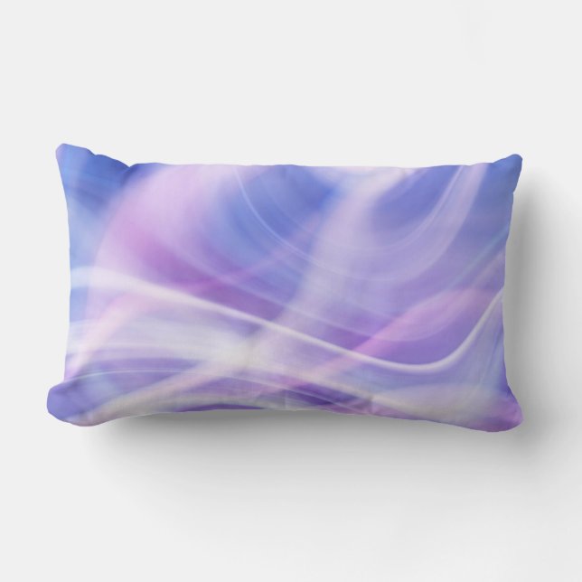 En Mystical Pastel Fog Solid back Lumbarkudde (Framsida)