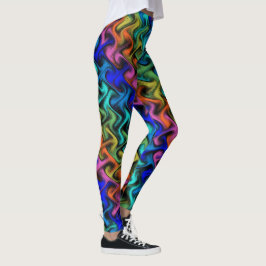En Mystisk Abstraktion Leggings