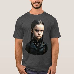 En mystisk flicka på onsdag 2 t shirt