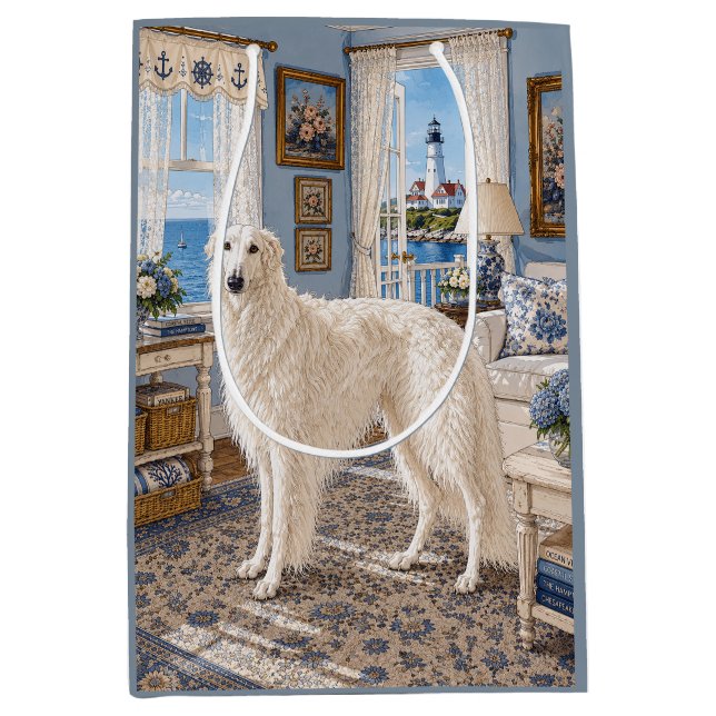 En Nantucket Borzoi  (Framsidan)