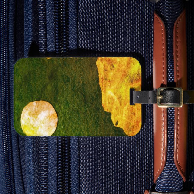 En nära bild av fantasivärlden och deras måne bagagebricka (Framsida Insitu 4)