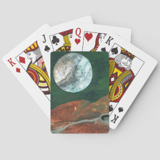 En nära bild av fantasivärlden och deras måne casinokort