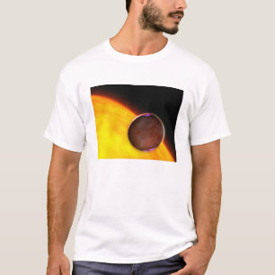 En närbild av ett extrasolar planet t-shirt