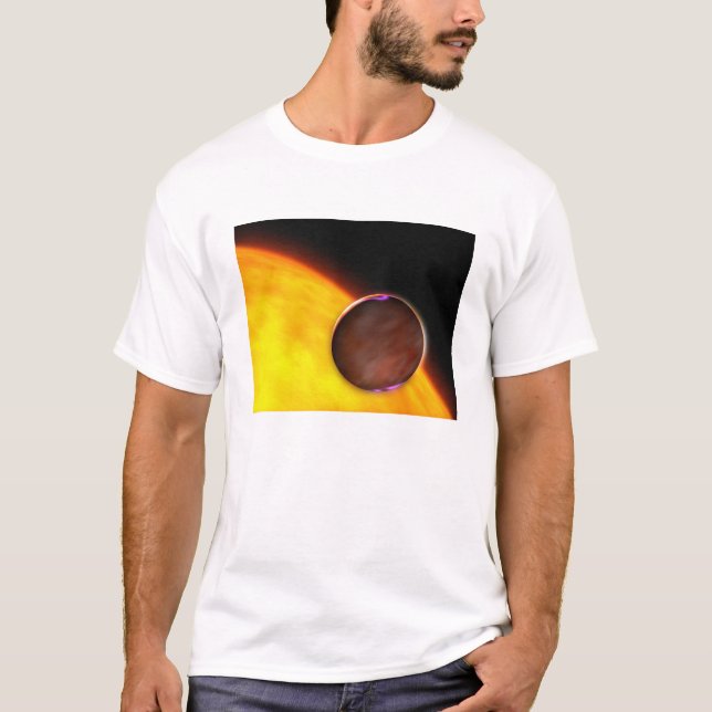 En närhet till en extrasolarplanet t-shirt (Framsida)