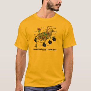 En närmare titt på fetma (NASA Martian Rover) Tee Shirt