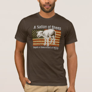 En nation av fårT-tröja T-shirt