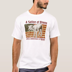 En nation av fårT-tröja Tee Shirt