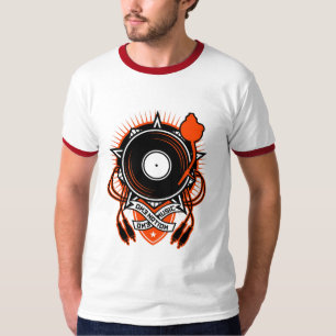 En nation, en musik t shirt