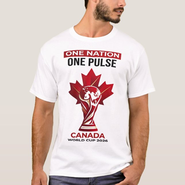 En nation en puls t shirt (Framsida)