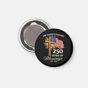 En nation under Gud 250 år av välsignelser Magnet