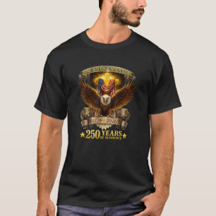 En nation under Gud 250 år välsignelser T Shirt
