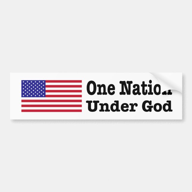 "EN NATION UNDER GUD", BILDEKAL (Framsidan)