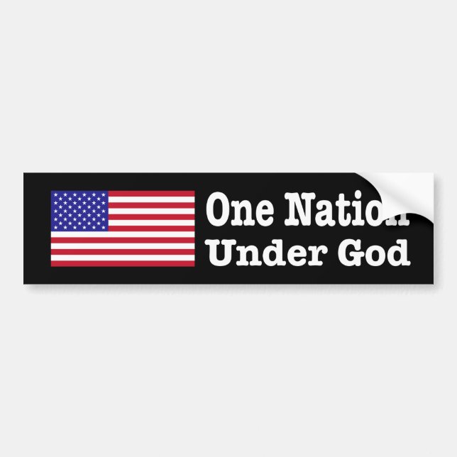 "EN NATION UNDER GUD", BILDEKAL (Framsidan)