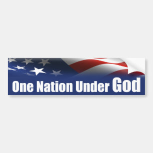 En nation under GUD Bildekal