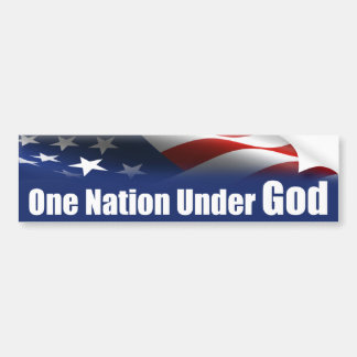 En nation under GUD Bildekal