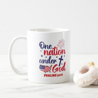 En nation under Gud Kaffemugg