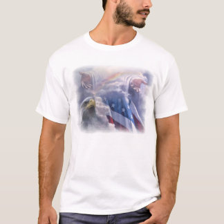 "En nation under gud" manar T-tröja Tee