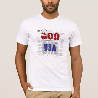 En nation under gud t-shirt