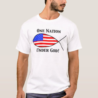 En nation under gud tee shirt