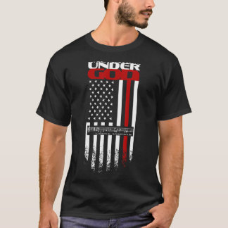 En nation under Gud - USA:s nationaldag för nation T Shirt